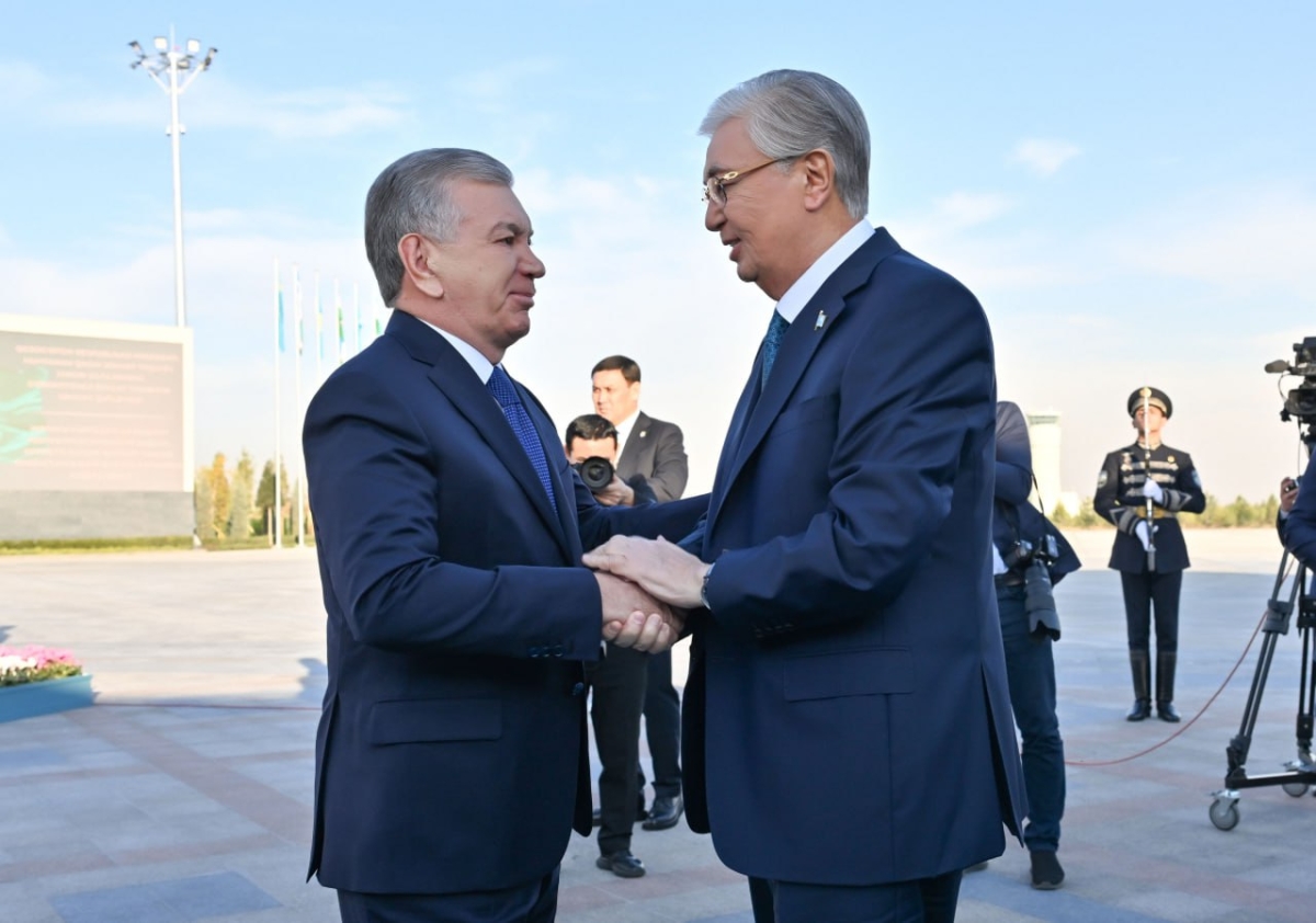Президент Касым-Жомарт Токаев прибыл с государственным визитом в Ташкент