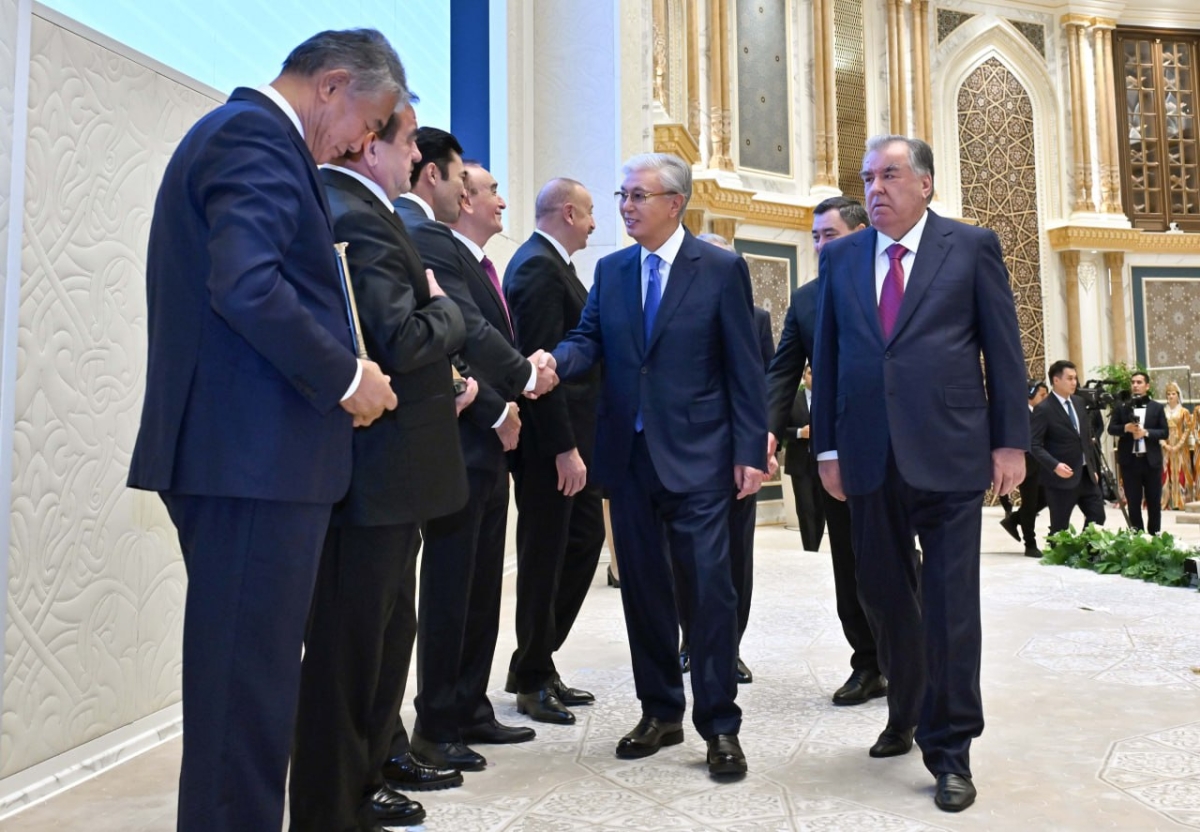 Глава государства Касым-Жомарт Токаев вместе с лидерами стран Центральной Азии и Азербайджана принял участие в церемонии вручения Международной премии «Наследие будущего»