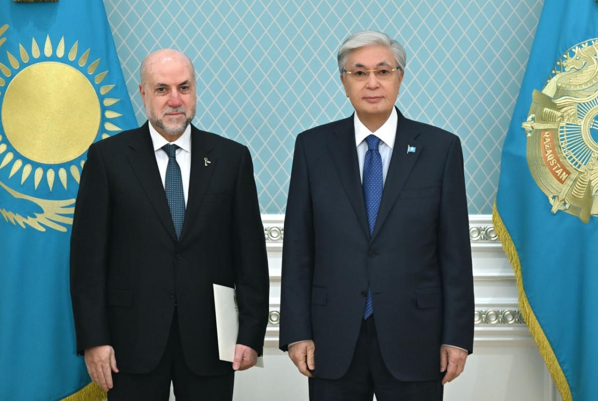 Касым-Жомарт Токаев принял Верховного судью Палестины, советника Президента по делам религий Махмуда аль-Хаббаша