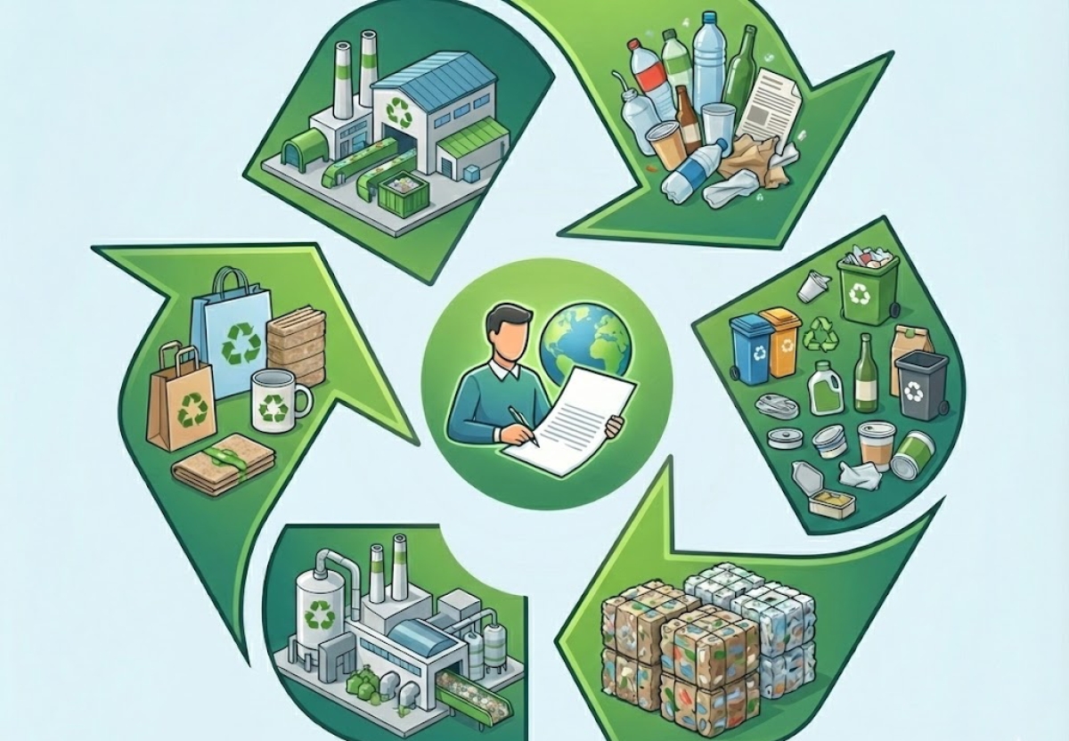 Концепцию по управлению всеми видами отходов представило Минэкологии РК