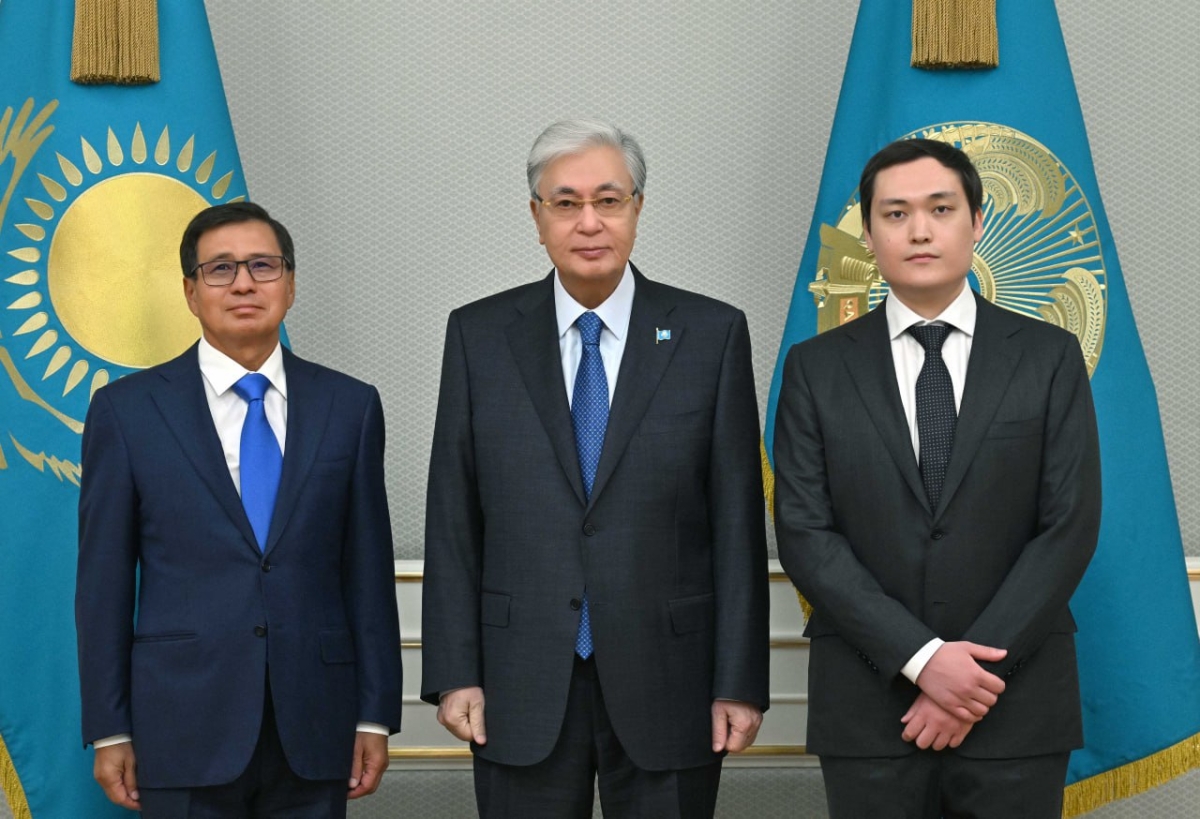Глава государства принял казахстанских IT-предпринимателей Ерзата Дулата и Мурата Абдрахманова