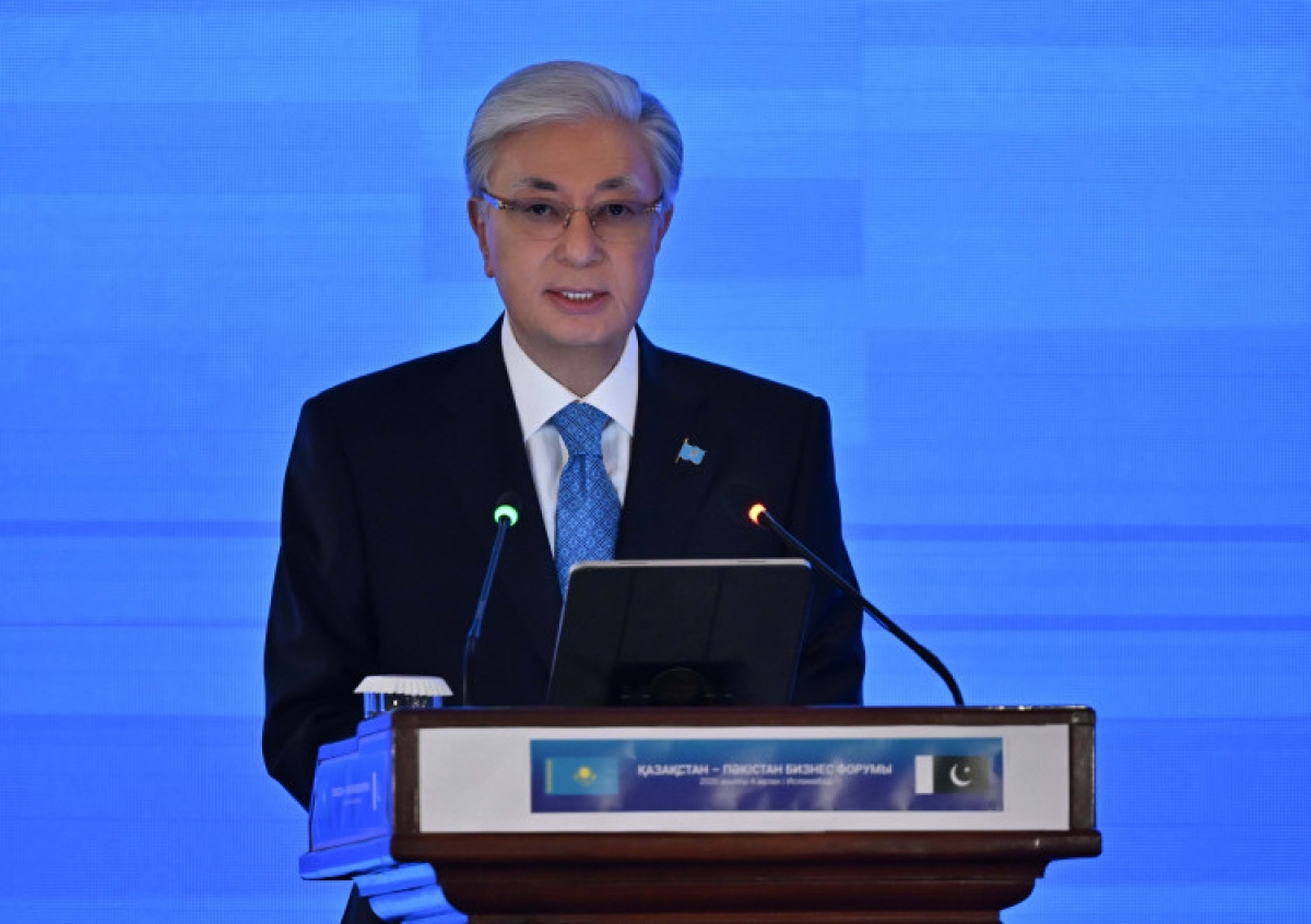 Президент Касым-Жомарт Токаев и Премьер-министр Шахбаз Шариф приняли участие в работе казахско-пакистанского бизнес-форума