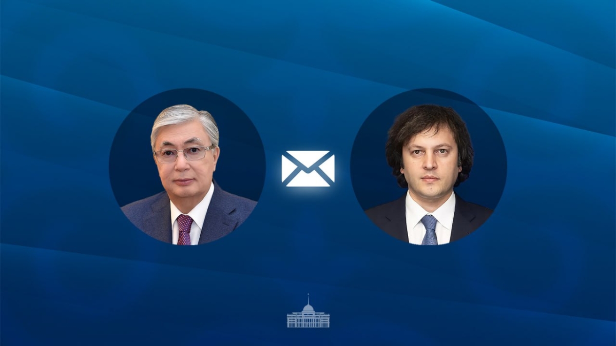 Глава государства провел телефонный разговор с Премьер-министром Грузии Ираклием Кобахидзе