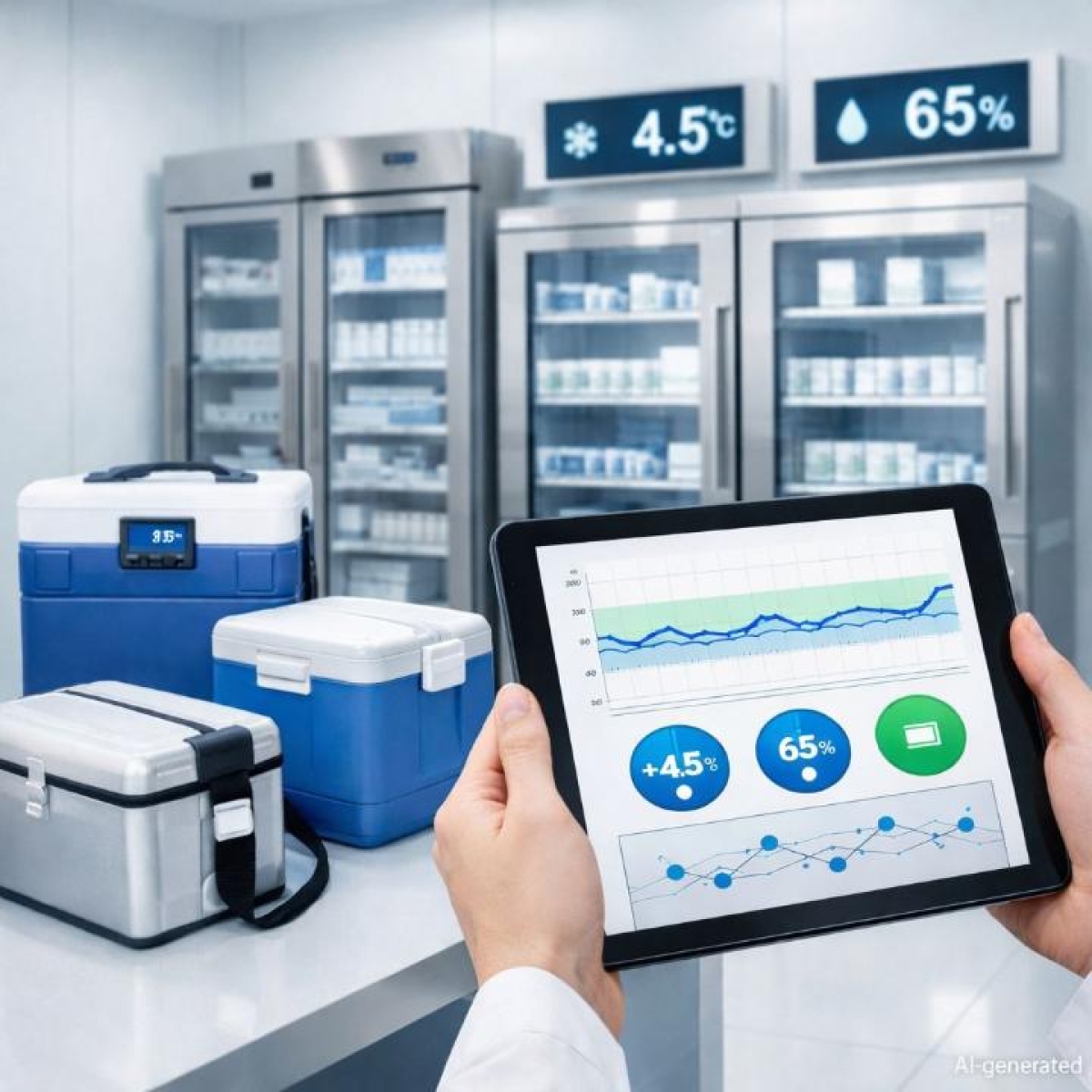 Минздрав РК внедряет цифровую «холодовую цепь» для вакцин