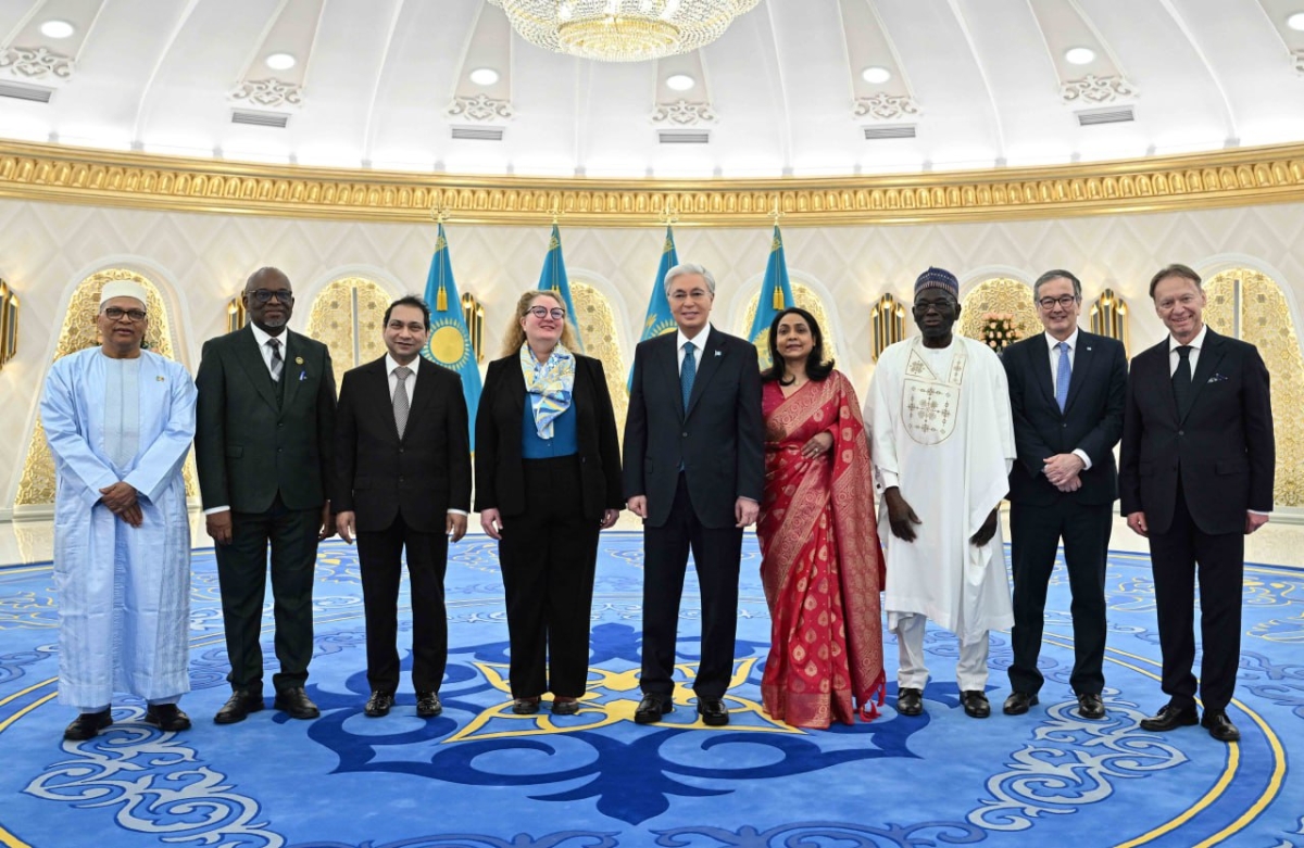 Касым-Жомарт Токаев принял верительные грамоты послов ряда государств