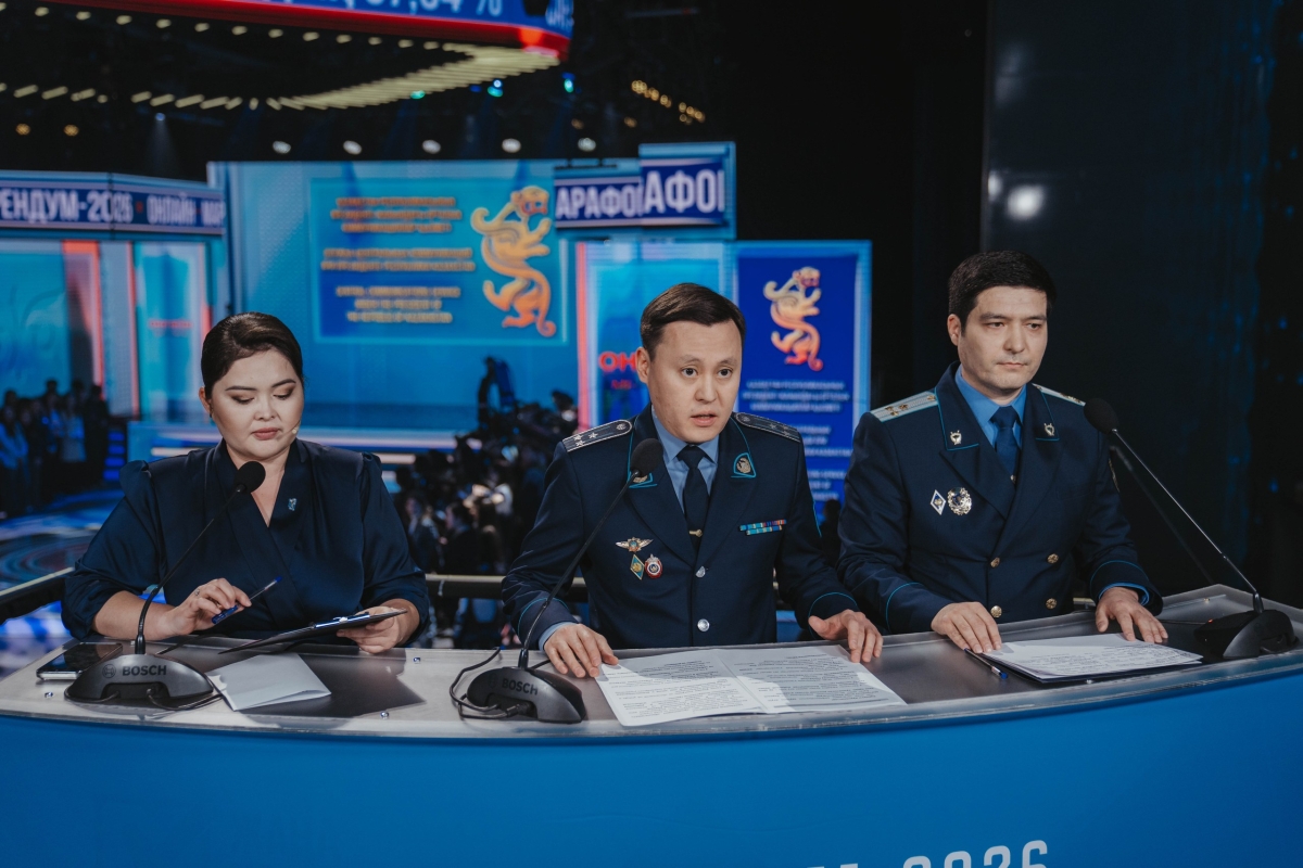 МВД РК: нарушений на избирательных участках не зафиксировано