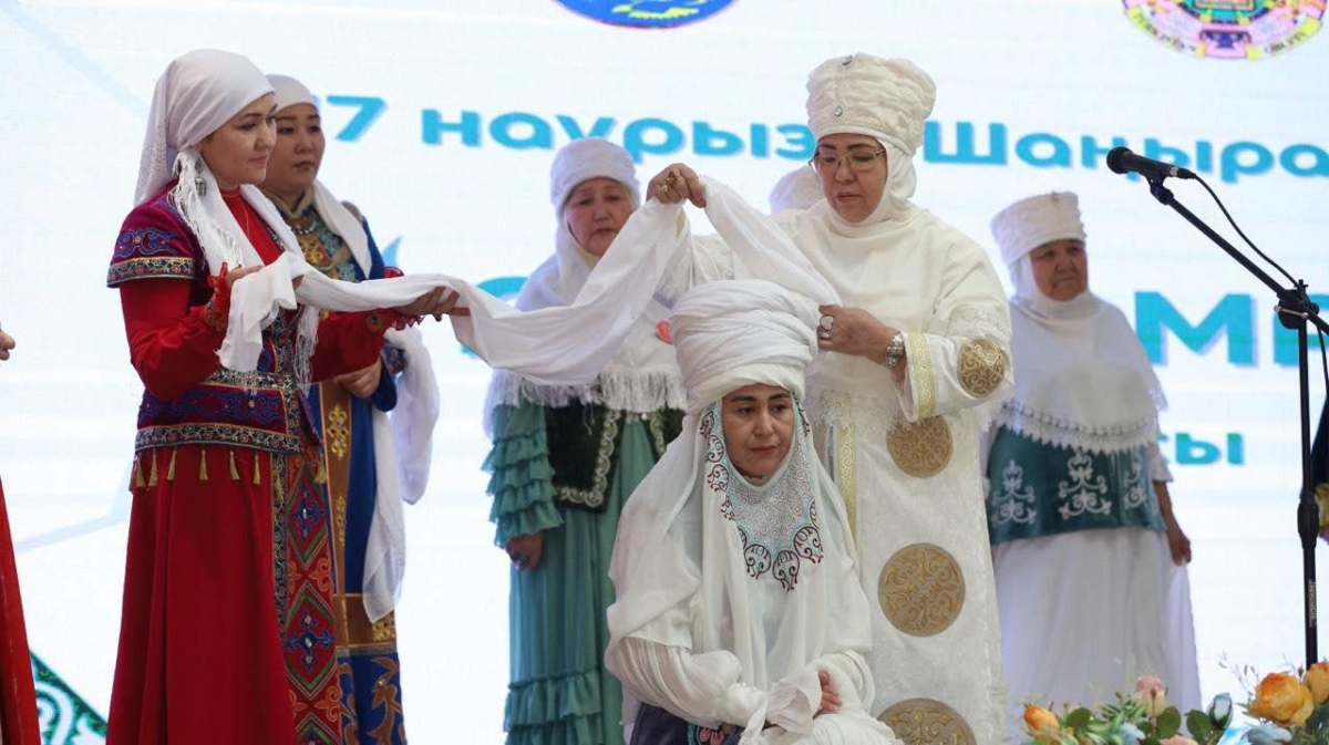 В Туркестане прошла республиканская акция «Ақ орамал»